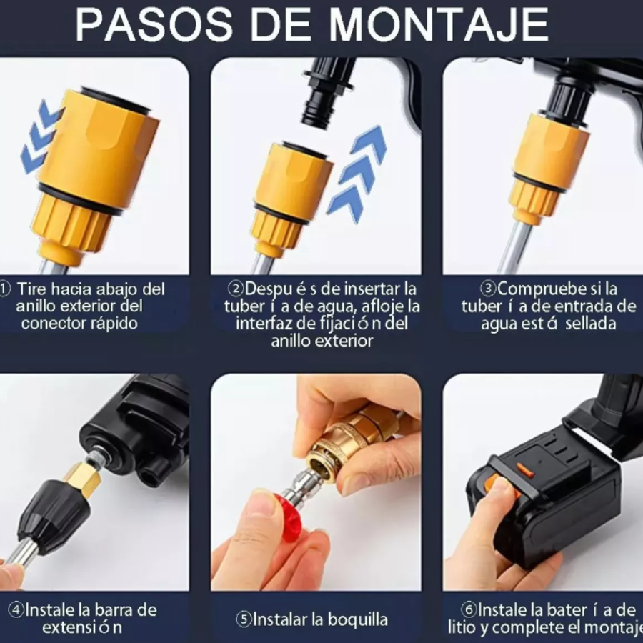 Hidrolavadora Portátil